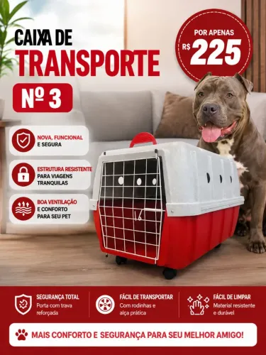 Caixa Transportadora PETs