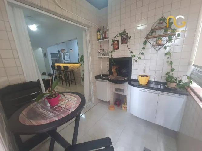Apartamento com 3 dormitórios à venda, 95 m² por R$ 780.000,00 - Canto do Forte - Praia Gr