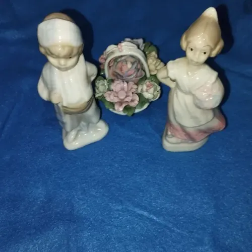 Três peças decorativas