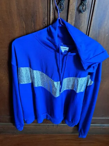 Moletom Azul Tamanho GG