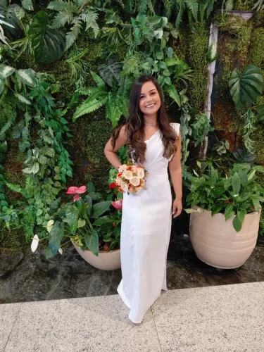 Vestido de noiva branco 34-38