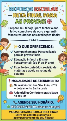 Reforco escolar