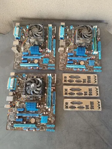 3 kit amd fx4300 placa mãe am3+ e 4gb