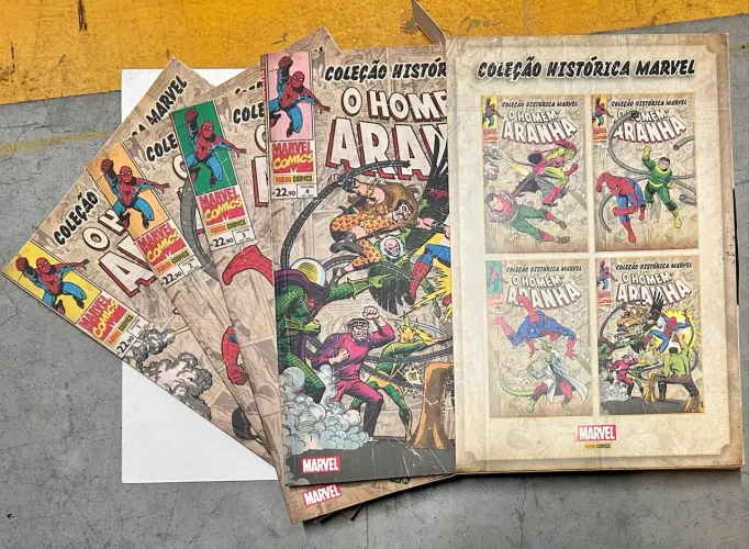 Coleção Histórica Marvel O Homem-Aranha Box + Vols 1-4 Panini