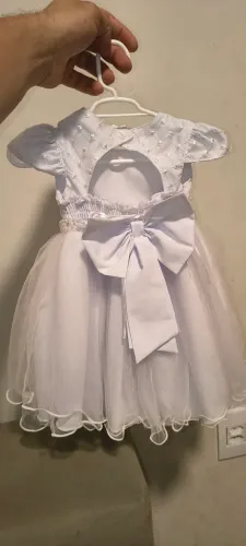 Vestido infantil + saída maternidade