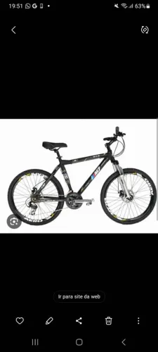 Bicicleta GTA M7 BRANCA