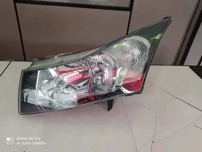 Farol Esquerdo Chevrolet Cruze 2012 A 2015 Cromado Esquerdo/motorista