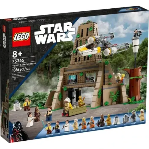 LEGO Star Wars 75365 - Base Rebelde de Yavin 4 | Completo