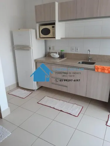 Flat para Locação em Cuiabá, Jardim Santa Marta, 1 dormitório, 1 banheiro, 1 vaga