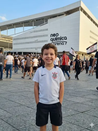Camisa Nike Corinthians infantil