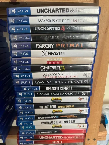 Lote jogos de ps4