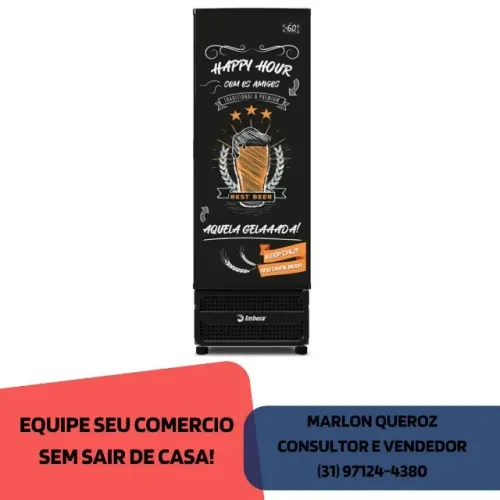 Cervejeira Porta Cega 540L Imbera