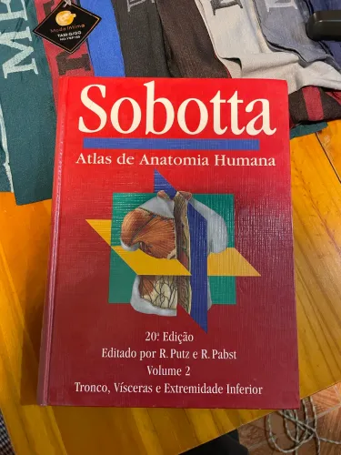 Atlas de Anatomia Humana Sobotta - Volumes 1 e 2 - 20ª Edição - Capa Dura