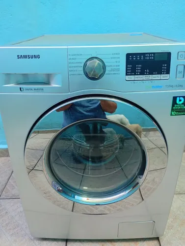 Máquina lava e seca Samsung 11kg Prata