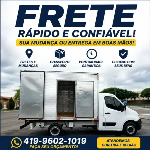 FRETE PARTICULAR CURITIBA ATENDIMENTO IMEDIATO