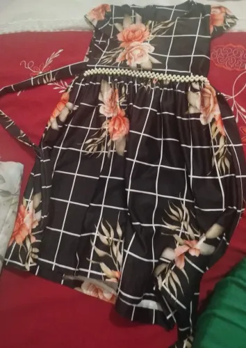 Vestido para criança de 3 a 4 anos.