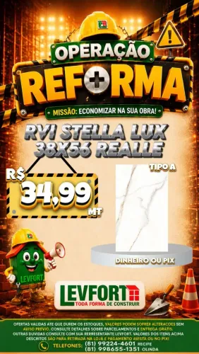 Revestimento Stella lux 38x56 realle mt