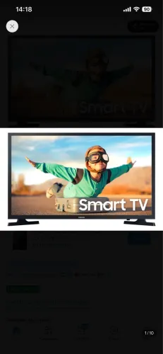 TV Samsung 32? HD LED - NOVA, nunca usada
