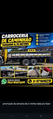 Carroceria pra caminhão munck 