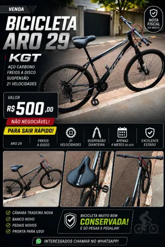 Bicicleta aro 29