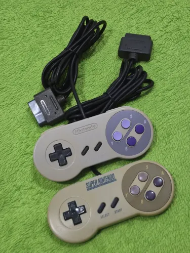 2 Controle Super Nintendo | Original | ACEITO OLX PAY