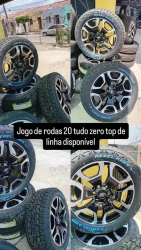 Jogo de rodas 20 tudo zero disponível