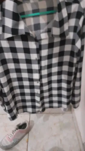 Camisa feminina xadrez