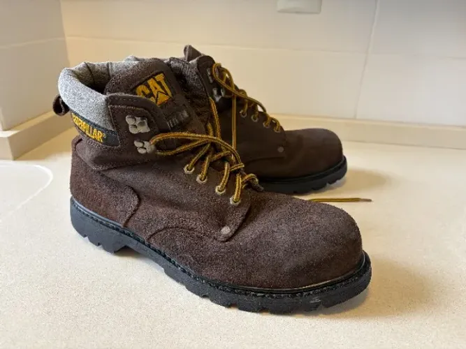 Botas Caterpillar Alaska Steel Toe (Bico De Aço) - Tam. 44 (12 Us)