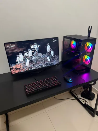 Monitor gamer 27 27g4/p 180hz tempo de resposta 0.5 ms IPS preto AOC
