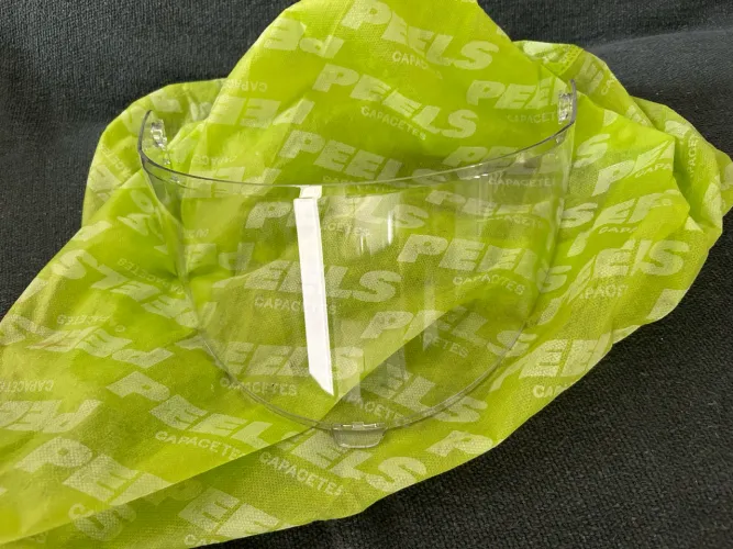 viseira transparente peels spike 2