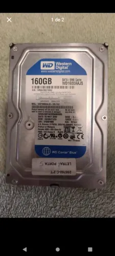 (HDD) Western Digital Caviar Blue (modelo WD1600AAJS) 160gb