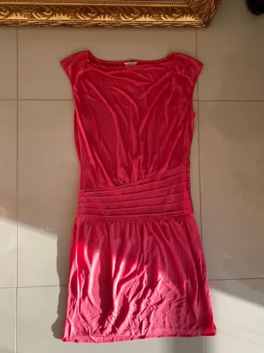 Vestido Calvin Klein rosa pink ,leve, confortável e elegante
