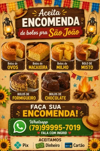 Encomenda de Bolos 