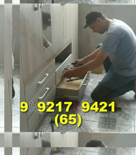Montagem de Móveis com qualidade e agilidade em Cuiabá, Jhone no Zap na descrição!