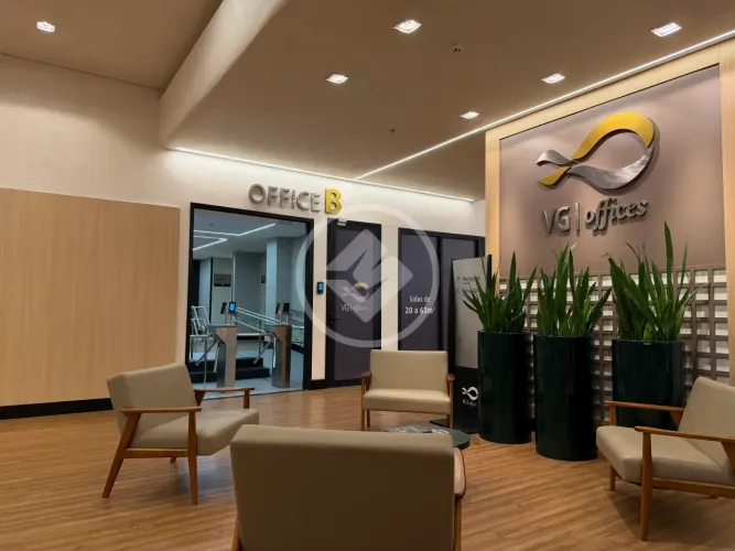 LOCAÇÃO SALA COMERCIAL VG OFFICE DENTRO DO SHOPPING DE VÁRZEA GRANDE - DUAS SALAS 48.1M2 V