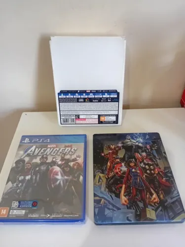 Marvel Avengers  lacrado PS4 Stell book 