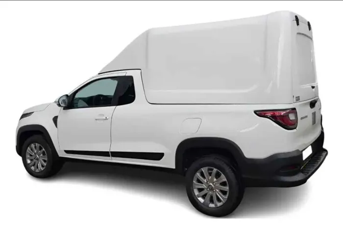 Capota de fibra Fiat strada 2021 acima