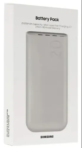 Bateria powerbank Samsung 20000mah original