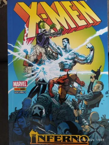 HQ quadrinhos Marvel X-Men INFERNO