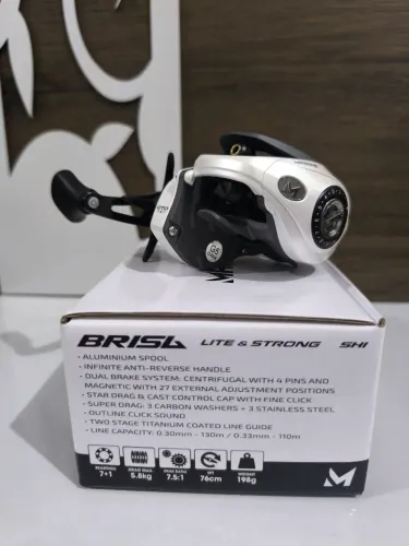 Carretilha Marine Sport Nova Lado Direito - Brisa 8000 LS - Entregamos Maringá e Região 
