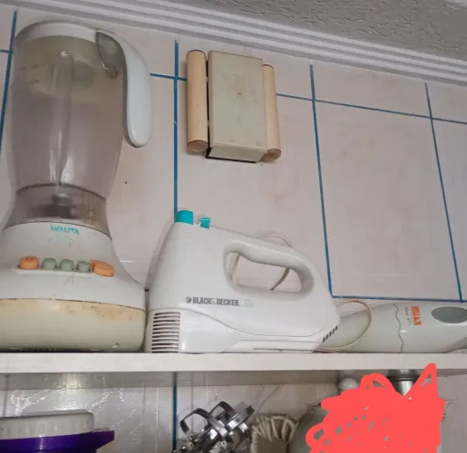 Liquidificador, batedeira e mixer
