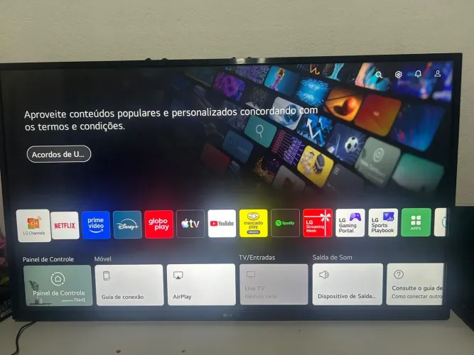 Smart TV LG 43" sem defeitos