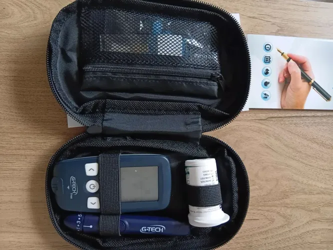 Medidor de glicose no sangue G-Tech Free