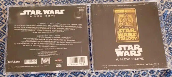 CD Duplo Trilha Sonora Star Wars Uma Nova Esperança Ed. Especial