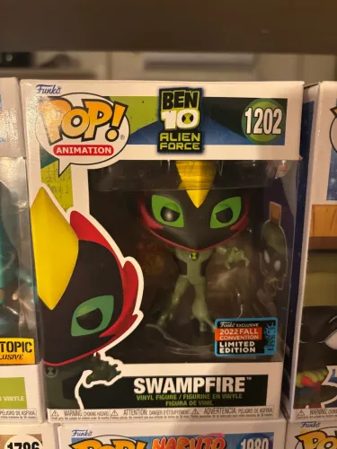 funko pop ben 10 fogo fátuo original