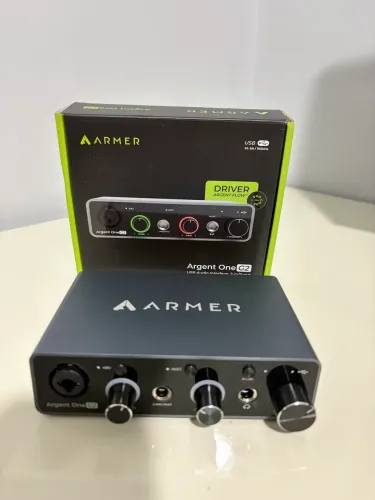 Interface De Áudio Armer Argent One G2 Cinza