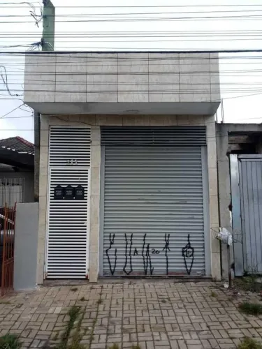 Salão Comercial para Locação em Poá, Vila Acoreana, 2 banheiros