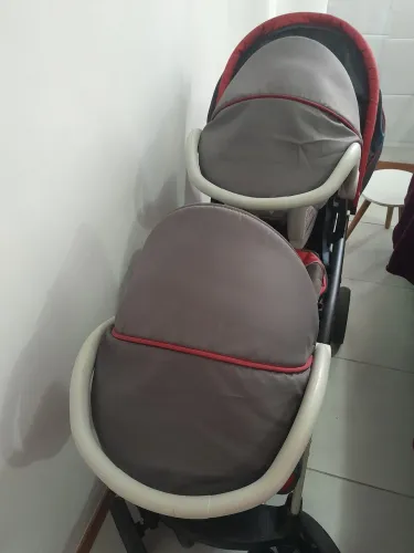 Carrinho gêmeos trenzinho Galzerano