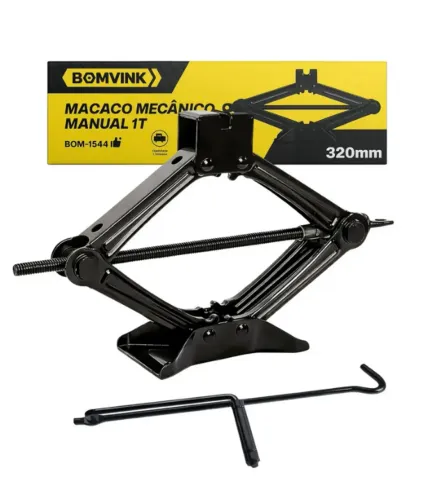 Macaco Hidraulico Sanfona Automotivo 1t 