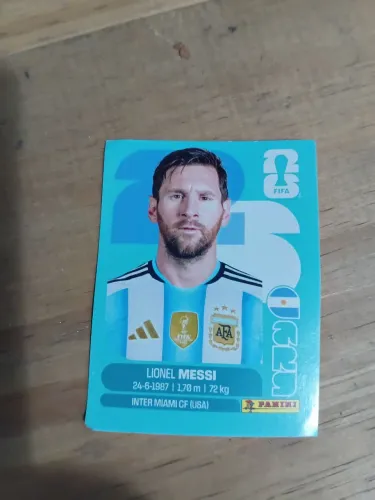 Figurinha da copa do mundo